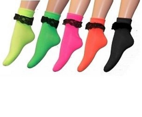 Women neon colour - colour, ankle