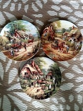 wedgwood collectors plates x 3