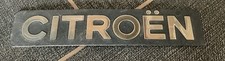 Citroën 2CV Original 1970's boot lid Badge CITROËN 
