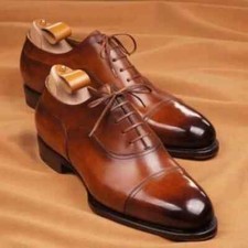 Handmade men brown - men's,