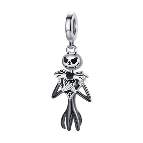 Jack skull pendant charm - pendant, for