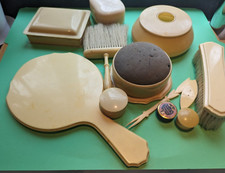 10 pc Antique French Ivory