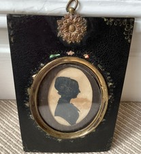 An Antique Silhouette Portrait
