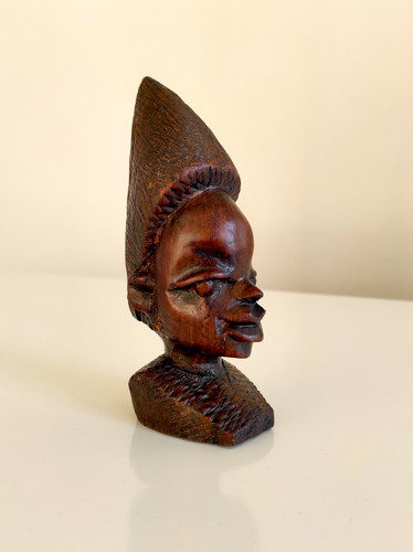 Vintage carved african - vintage,