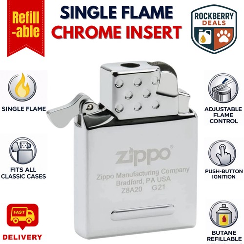 Zippo single flame butane - single,