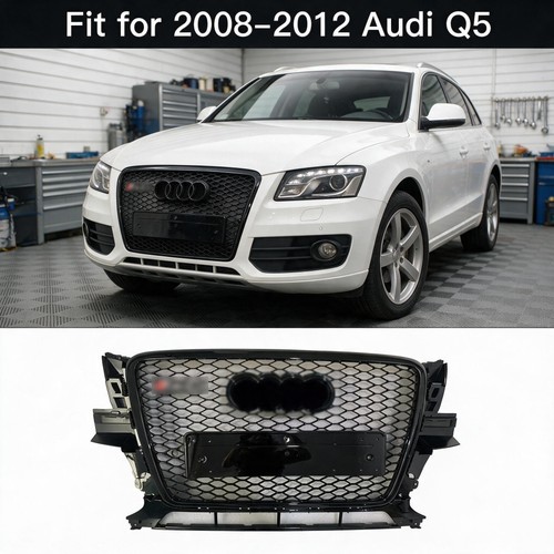 Gloss black honeycomb mesh - gloss,