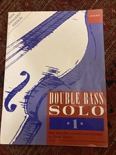 Double Bass Solo Book 1 selected by Keith Hartley (9780193222496) **Clearance**