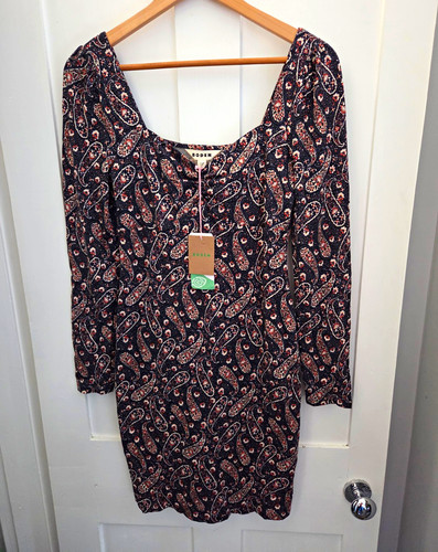 Boden paisley long - long, sleeve
