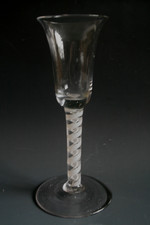 18TH CENTURY GLASS WITH DOUBLE