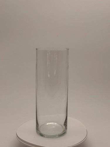 Clear glass cylinder vases set - cylinder,