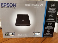 Epson Perfection V39 Colour Image Scanner Ultra Compact Photo/ Document Scanner