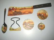 Hand Painted Lot Folk Art