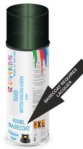 Basecoat aerosol for rover 800 - basecoat,