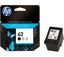 2 x HP 62 Black Ink Cartridge