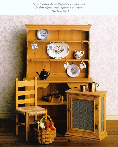 Making dolls house interiors - making,