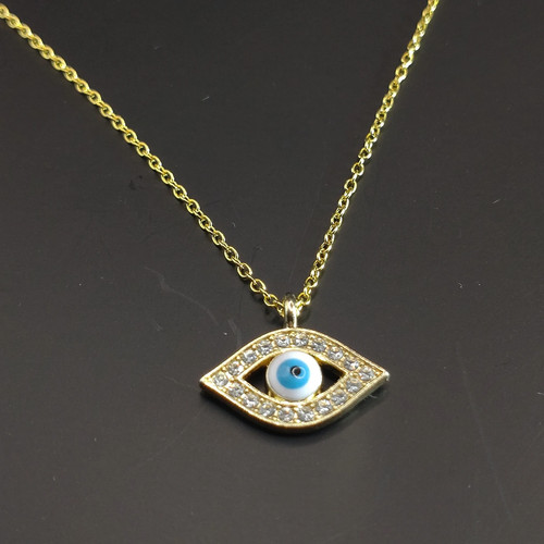 Evil eye pendant necklace - pendant,
