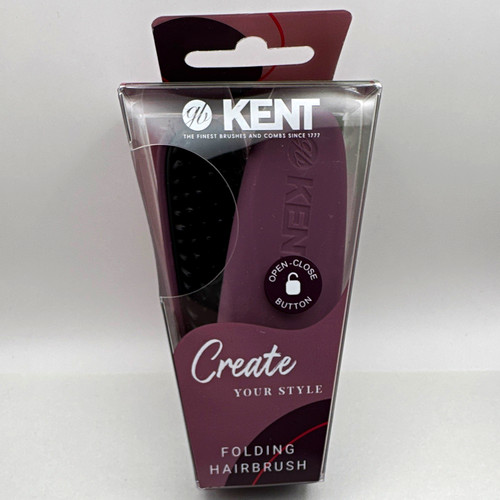 Kent create folding hairbrush - create,