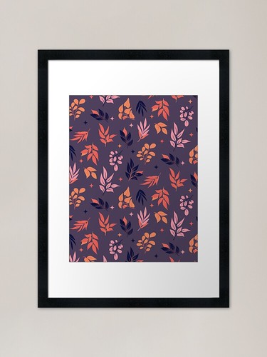 Botanical pattern with - pattern,