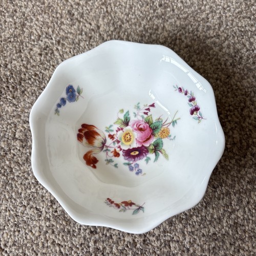 Coalport bowl plate floral - &,