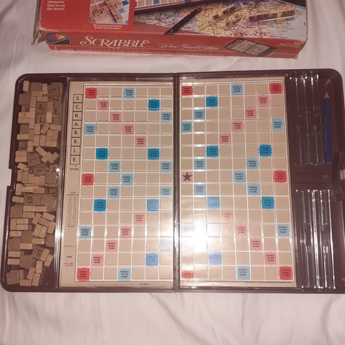 Vintage scrabble deluxe - scrabble,