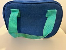 Marks and Spencer Lunch/Cool Bag -Blue Wipe Clean