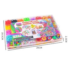 1800+Pcs Kit Box+ Rubber Loom
