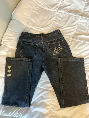 Vtg apple bottoms embroidered - apple,