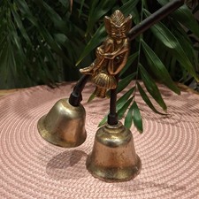VINTAGE BRASS COLOURED BELL