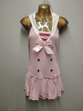 Ladies Sexy Pink Halter Neck