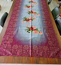 Rose Print Table/Bed Runner