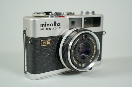 Minolta matic 35mm film - hi-matic, f