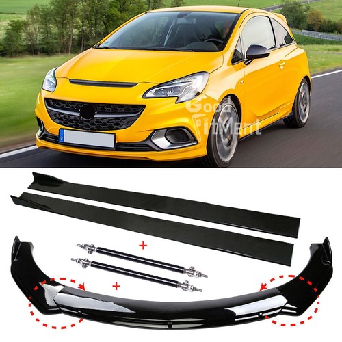 Gloss front bumper lip - front,