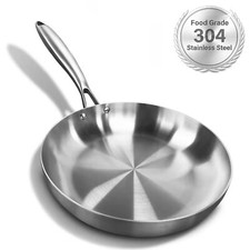 304 Stainless Steel Frying Pan