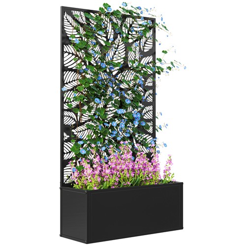 Outsunny metal raised garden - outsunny,