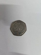 1997 Isle of Man 50p TT Race Phillip McCallen Fifty Pence Coin