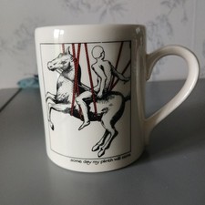 Simon Drew Gallery Mug Some Day my Plinth Will Come
