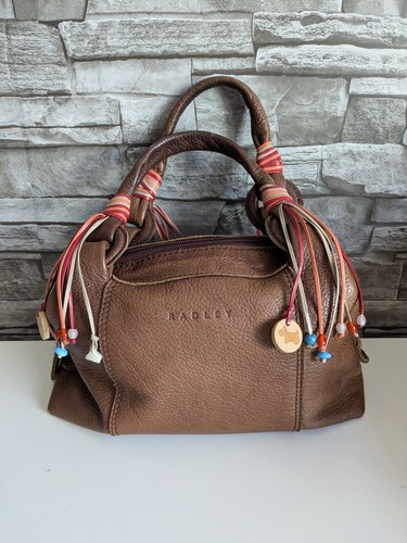 Radley leather grab top - radley,