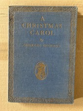 A Christmas Carol by Charles Dickens Antique Hardback Book Odhams Press Limited