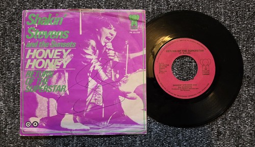 Shakin stevens autographed - shakin,
