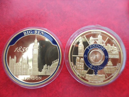 Big ben london 1859 gold - london,