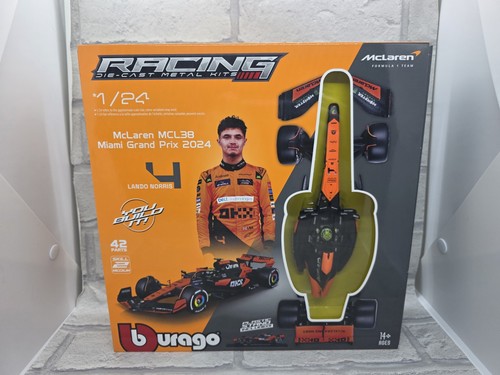 Bburago mclaren mcl38 2024 - f1,