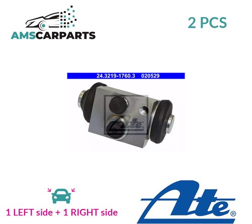 Drum wheel brake cylinder pair - wheel,