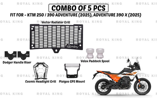 Radiator grill combo pack of - combo,