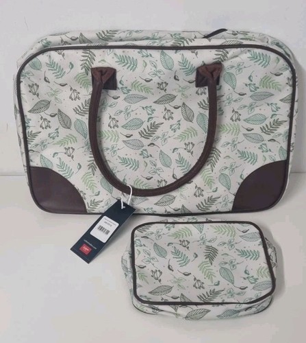 Cotton traders travel bag set - cotton,