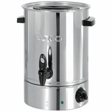 Burco Water Boiler in Silver Stainless Steel with Manual Reset - 10 L