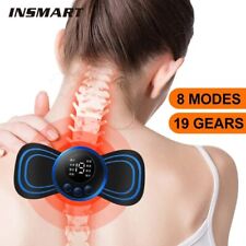 Portable Mini Electric Neck Massager Cervical Massage Stimulator Pain Relief