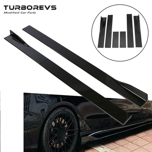 Universal black side skirts - pp,