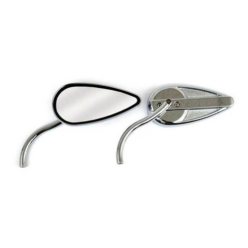 Pair mirror retro - pair, teardrop