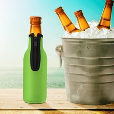 Beer Bottle Cooler With Zipper