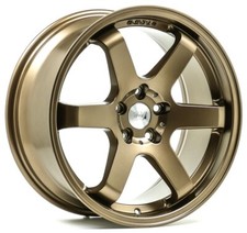 18" 1AV ZX6 Alloy Wheels Satin Bronze 5x112 fits Audi A3 A4 A6 TT TTS TTRS
